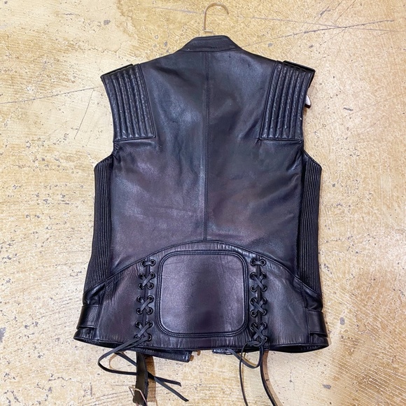 Saint Laurent Lamb Skin Vest - Picture 7 of 10
